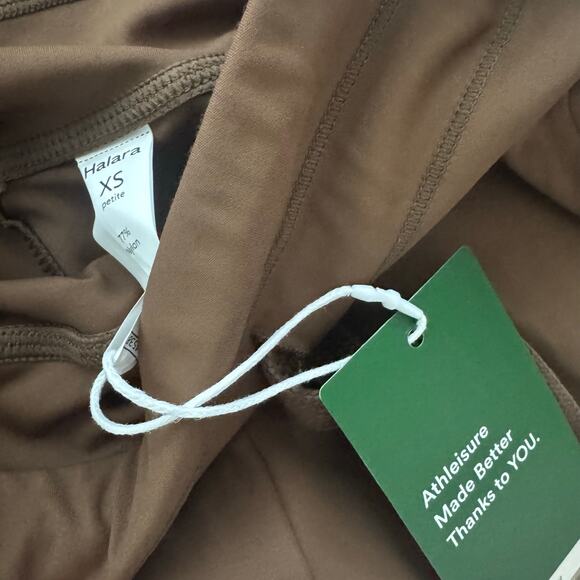 Halara High Waisted Drawstring Side Pocket Full Length Joggers in Brown - Picture 8 of 8